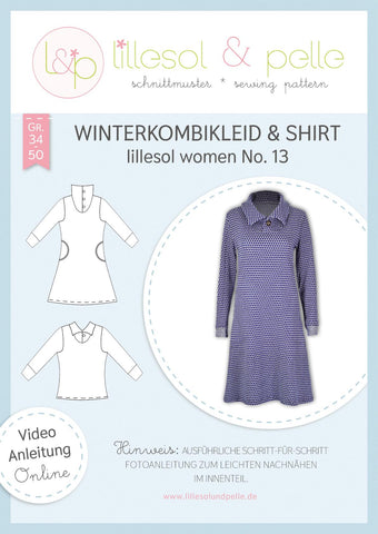 lillesol & pelle Winterkombikleid & Shirt Nr.13