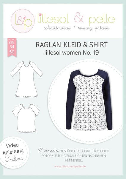 lillesol & pelle Raglan-Kleid & Shirt No.19
