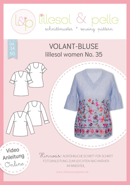 lillesol & pelle Volant-Bluse No.35