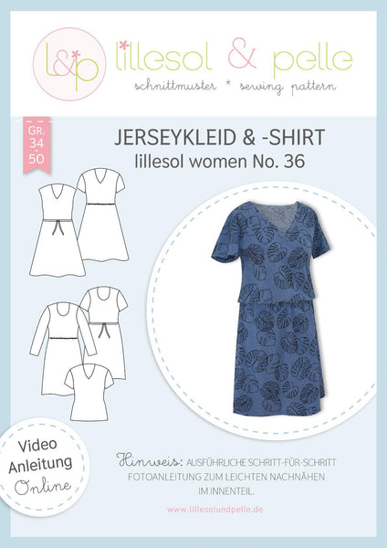 lillesol & pelle Jerseykleid & -Shirt No.36