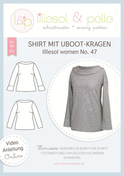 lillesol & pelle Shirt mit Uboot-Kragen No.47